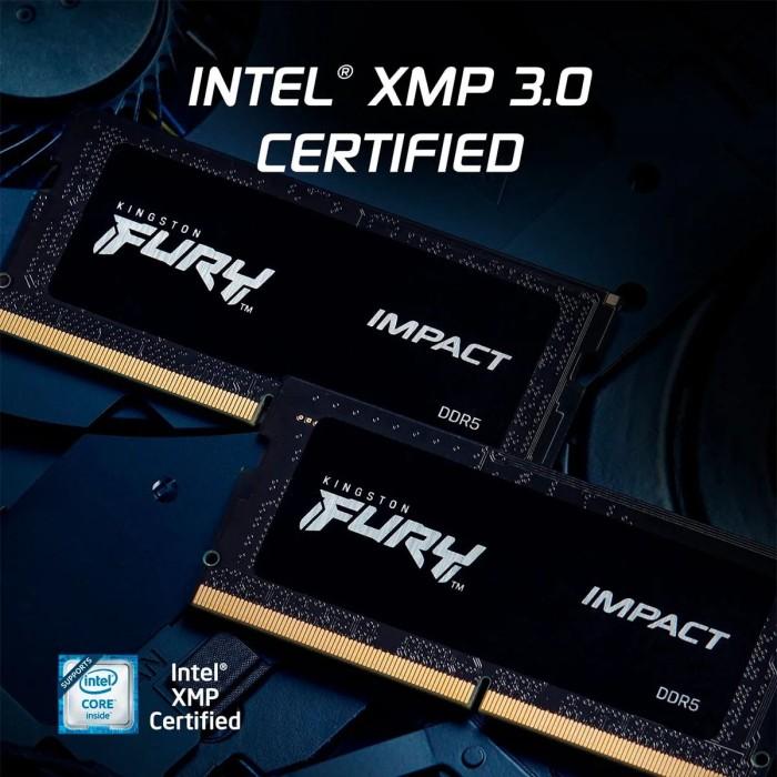 Memory Kingston Fury Impact Sodimm DDR5 PC44800 5600Mhz 16GB Ram - Image 3