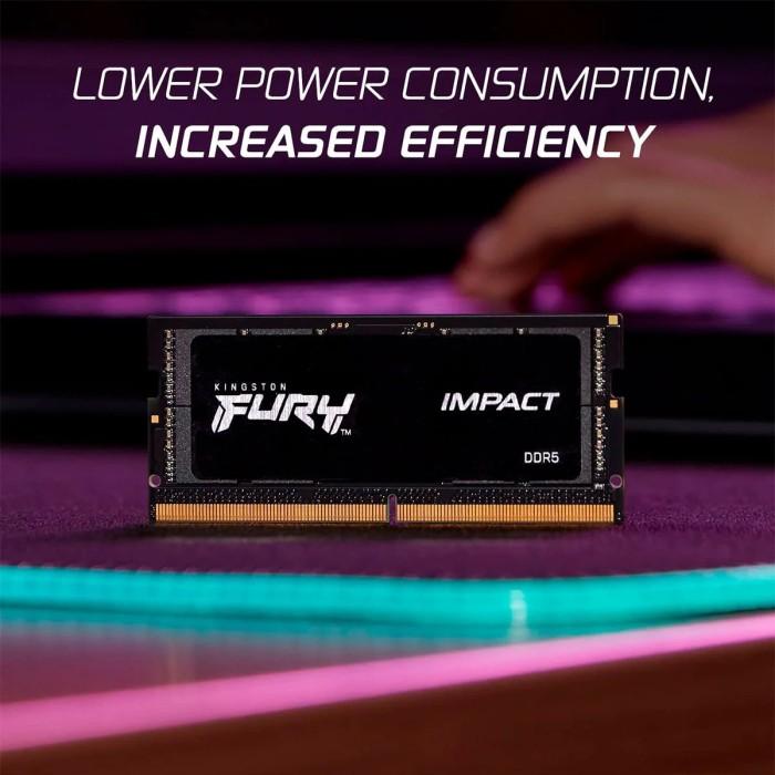 Memory Kingston Fury Impact Sodimm DDR5 PC44800 5600Mhz 16GB Ram - Image 4