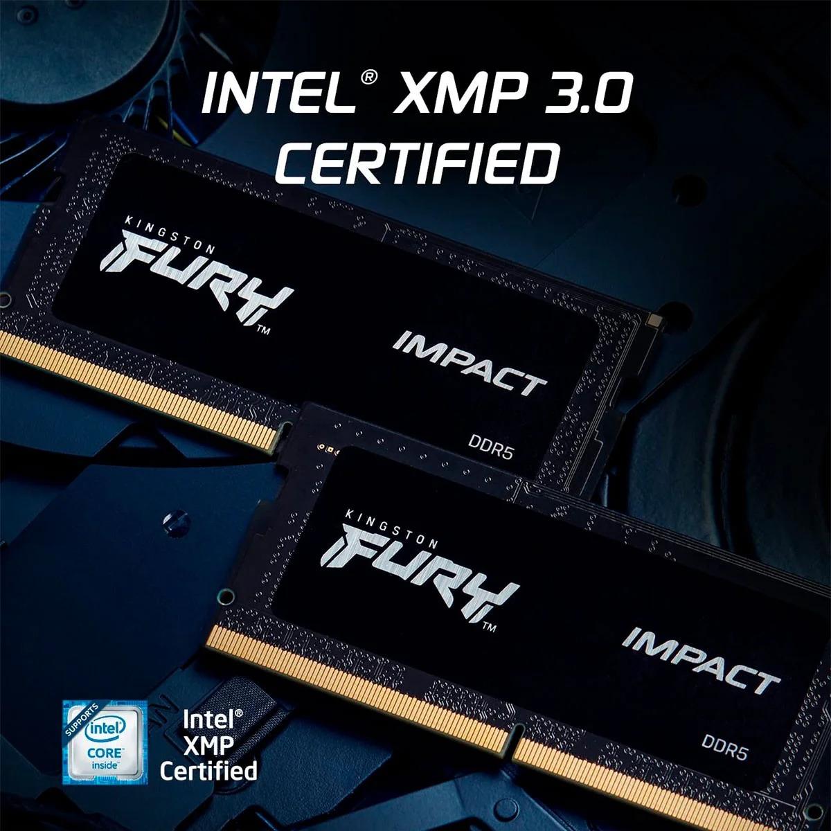 Memory Kingston Fury Impact Sodimm DDR5 PC44800 5600Mhz 32GB Ram - Image 3