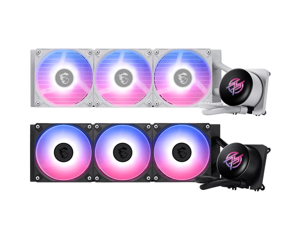 MSI MPG CORELIQUID P13 360 ARGB - CPU AIO Liquid Cooler Fan 360mm with IPS LCD Display - Image 2