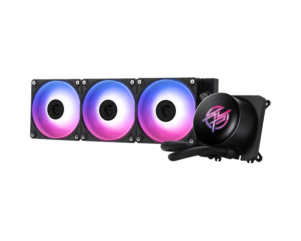 MSI MPG CORELIQUID P13 360 ARGB - CPU AIO Liquid Cooler Fan 360mm with IPS LCD Display - Image 3