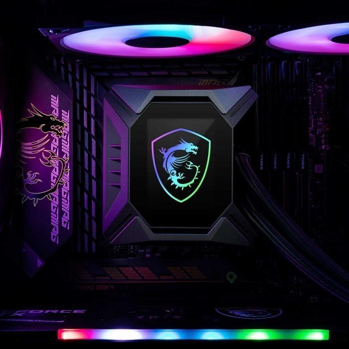 MSI MPG CORELIQUID K240 ARGB - CPU Cooler Liquid Fan - Image 3