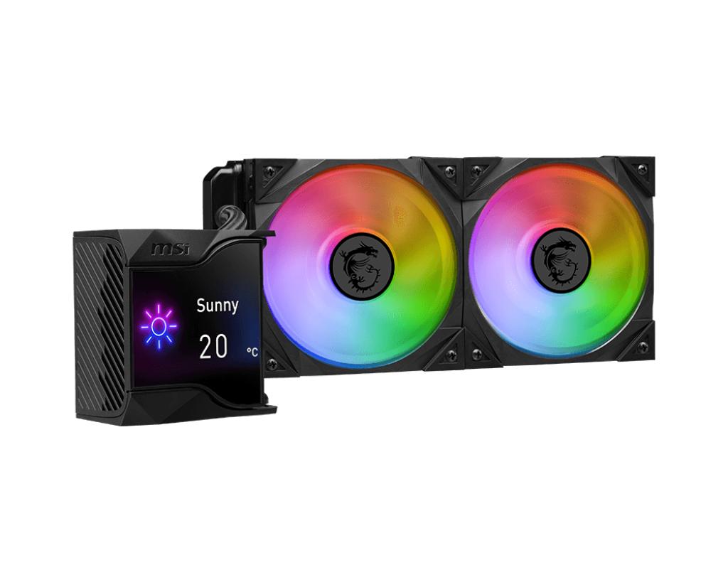 MSI MPG CORELIQUID D240 ARGB - CPU Cooler Liquid Fan - Image 4