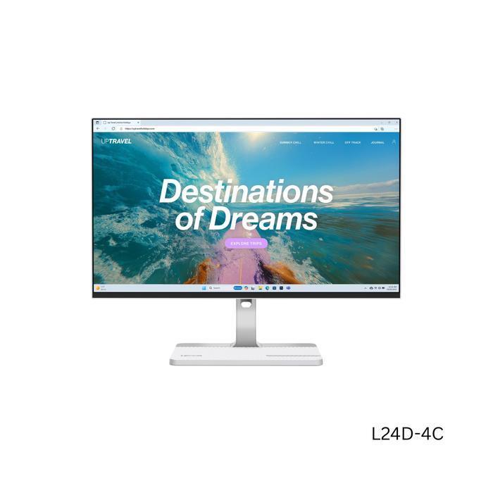 Monitor Lenovo LED IPS L24D-4C - Full HD 24" Inch - Image 2