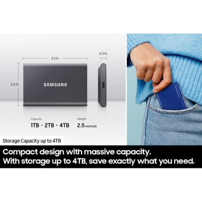 Samsung SSD T7 External Portable 1TB USB 3.2 - Samsung SSD 1 TB - Image 4