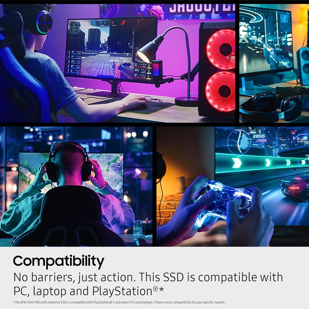 Samsung SSD 9100 PRO Heatsink M.2 Pcie Gen5 Nvme 1TB - M2 1 TB - Image 4