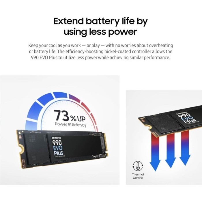 Samsung SSD 990 Evo Plus M.2 Pcie NVMe Gen5 2TB - M2 2 TB - Image 4