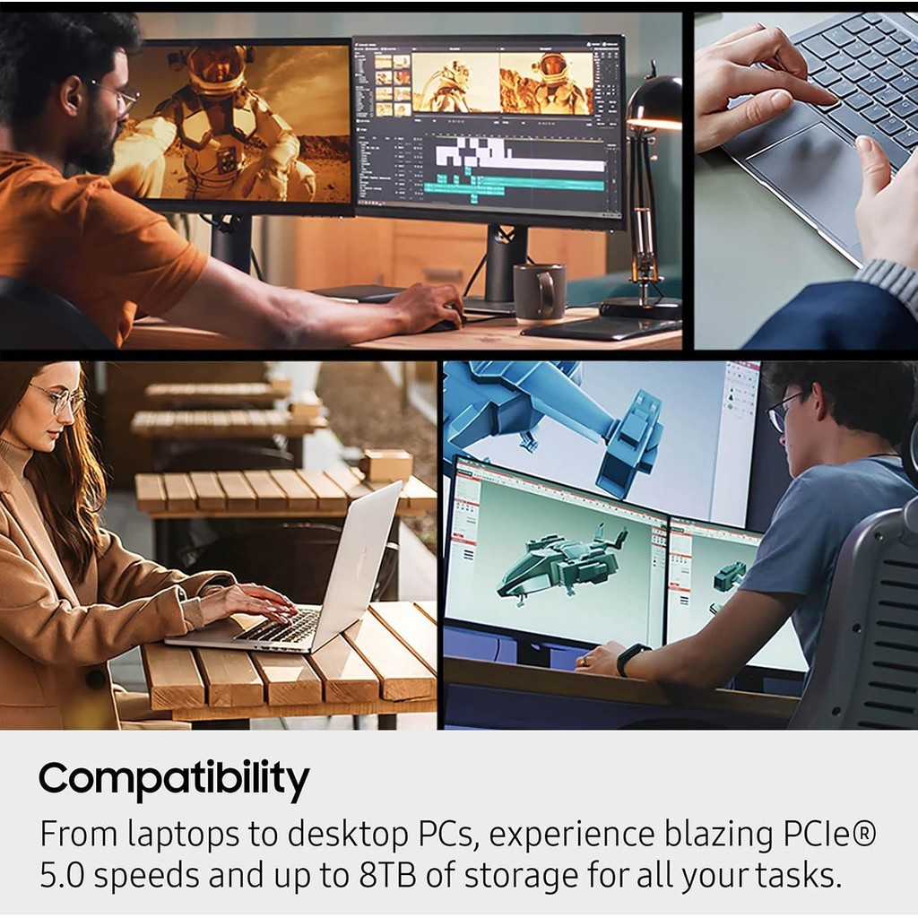Samsung SSD 9100 PRO M.2 Pcie Gen5 Nvme 1TB - M2 1 TB - Image 6