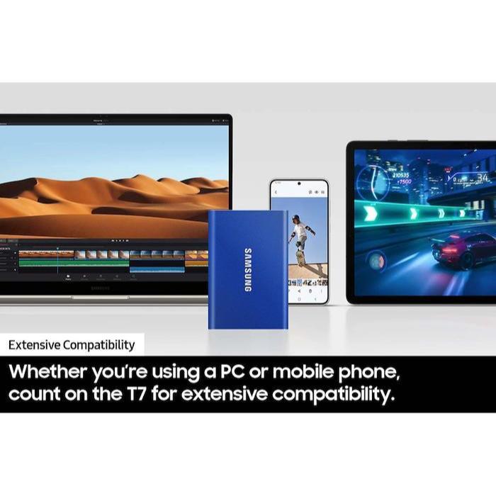 Samsung SSD T7 External Portable 2TB USB 3.2 - Samsung SSD 2 TB - Image 3
