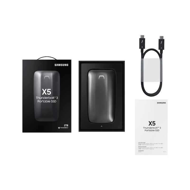 Samsung SSD X5 Thunderbolt 3 External Portable 500GB - Samsung SSD 500 GB - Image 5