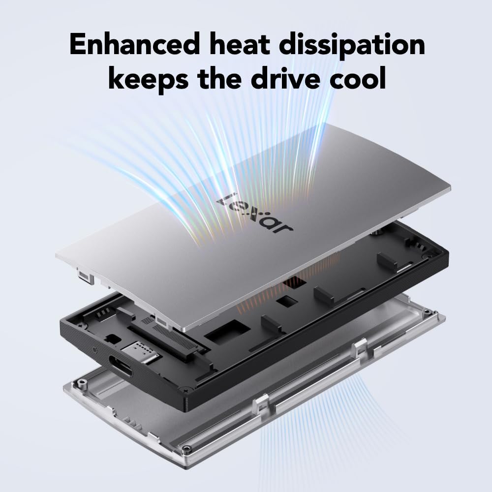 Lexar ES3 SSD External Portable 1TB - 1 TB USB-C 3.2 - Image 5