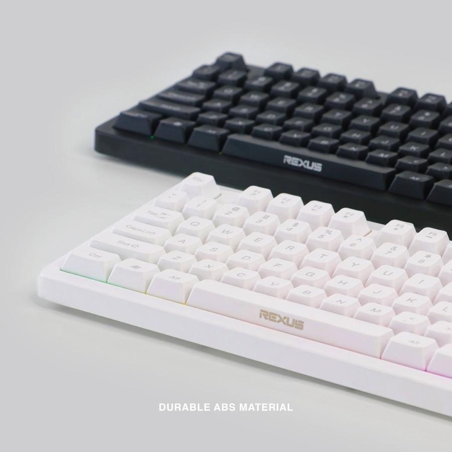 Keyboard Gaming Mini Rexus Fortress K9G TKL RGB LED - Image 2