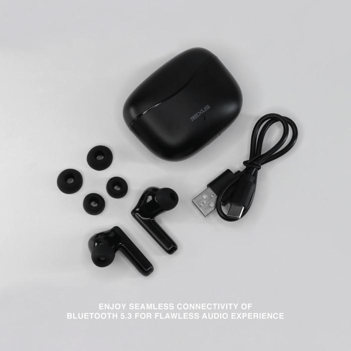 Rexus TWS FX5 Earphone Wireless Bluetooth - Image 6