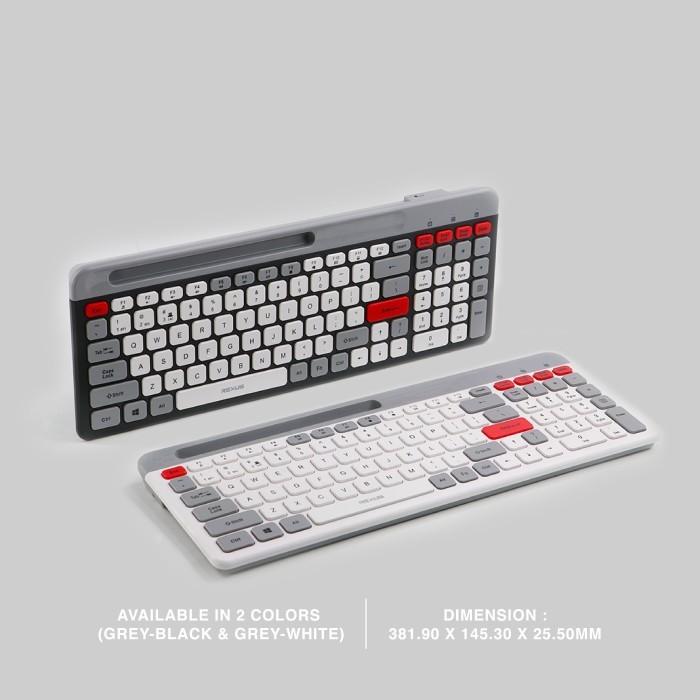 Rexus Mosaic KB02 Keyboard Dual Connection Wireless & Bluetooth - Image 4