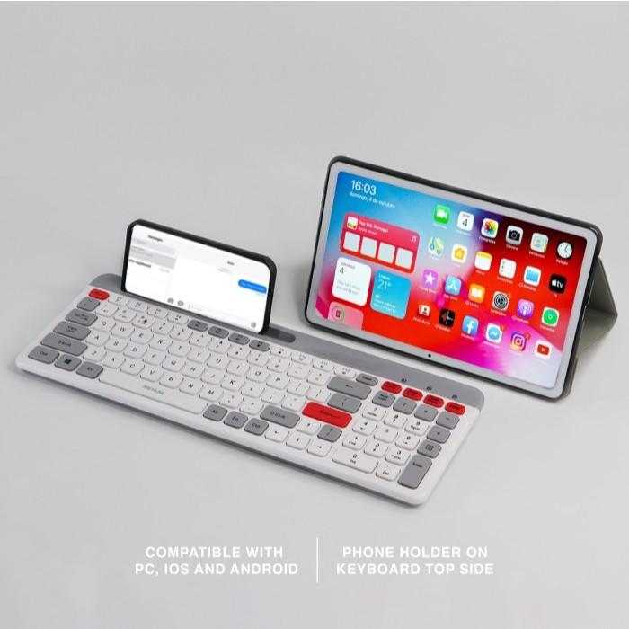 Rexus Mosaic KB02 Keyboard Dual Connection Wireless & Bluetooth - Image 6
