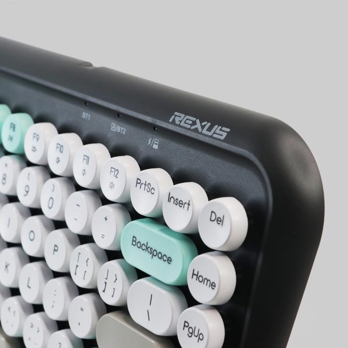 Rexus KM11 Combo Keyboard Mouse - Dual connection Wireless & Bluetooth - Image 3