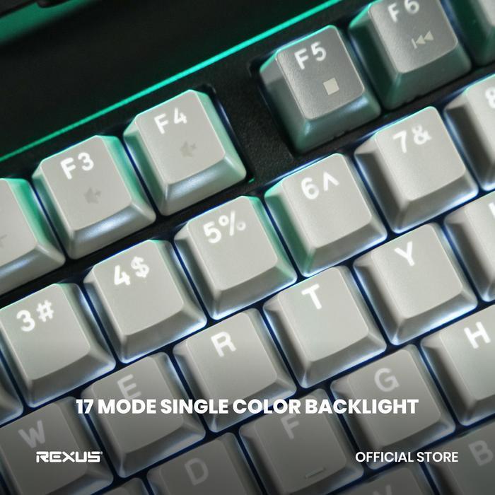 Keyboard Gaming Mechanical Rexus Heroic KX4 TKL RGB LED - Image 3