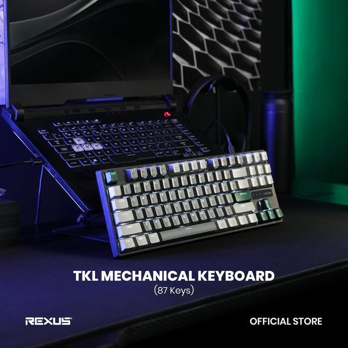 Keyboard Gaming Mechanical Rexus Heroic KX4 TKL RGB LED - Image 4