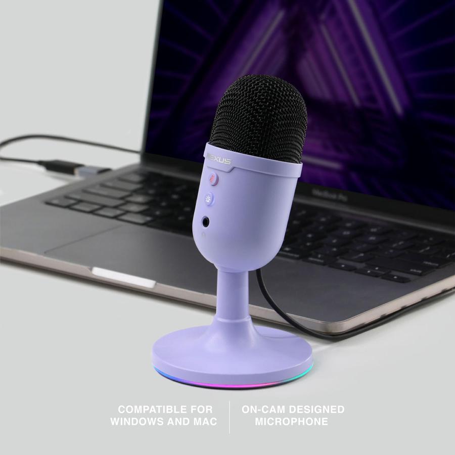 Rexus MIC DM2 XORA II RGB - Microphone Gaming Condenser - Image 4