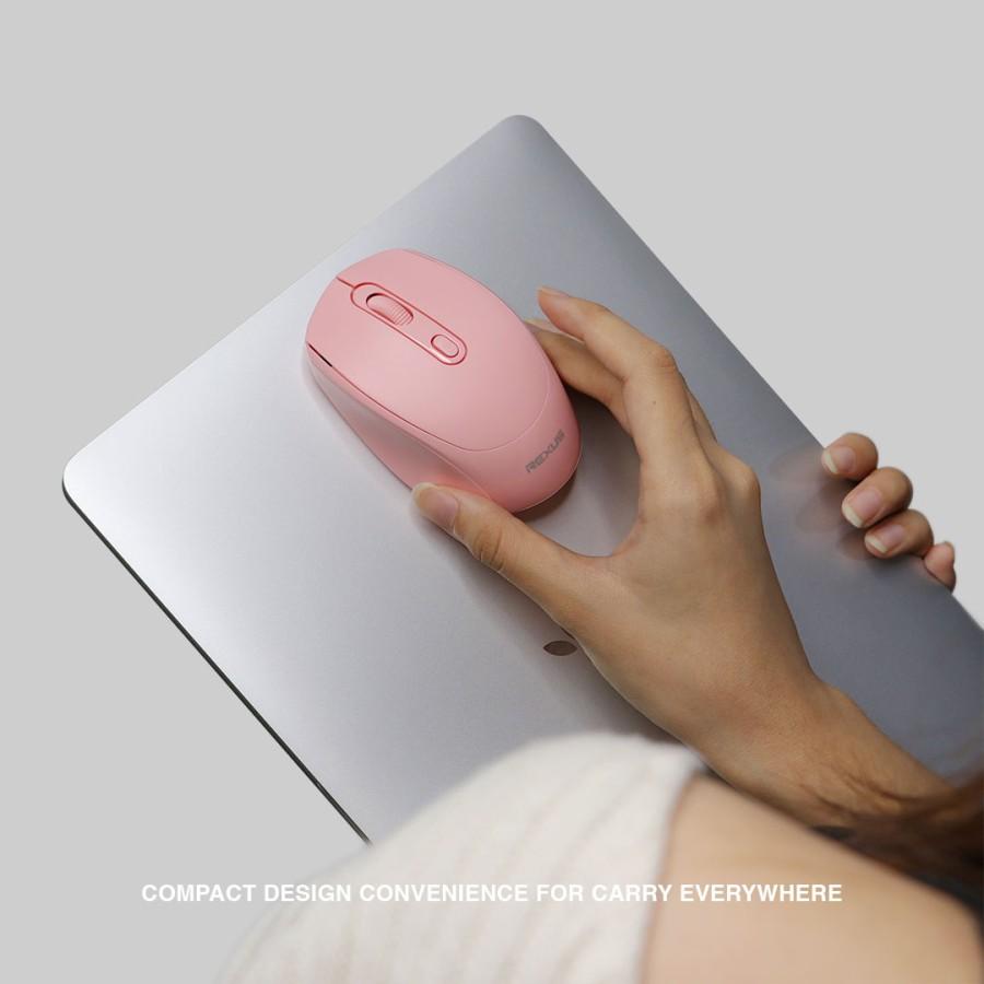 Mouse Rexus Q35 Office Wireless - Silent Click Mouse Nano USB - Image 3