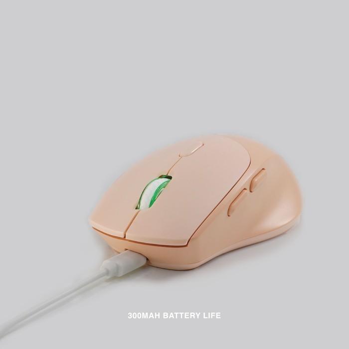 Mouse Rexus QB300 Office Wireless Bluetooth - Silent Click Mouse - Image 3