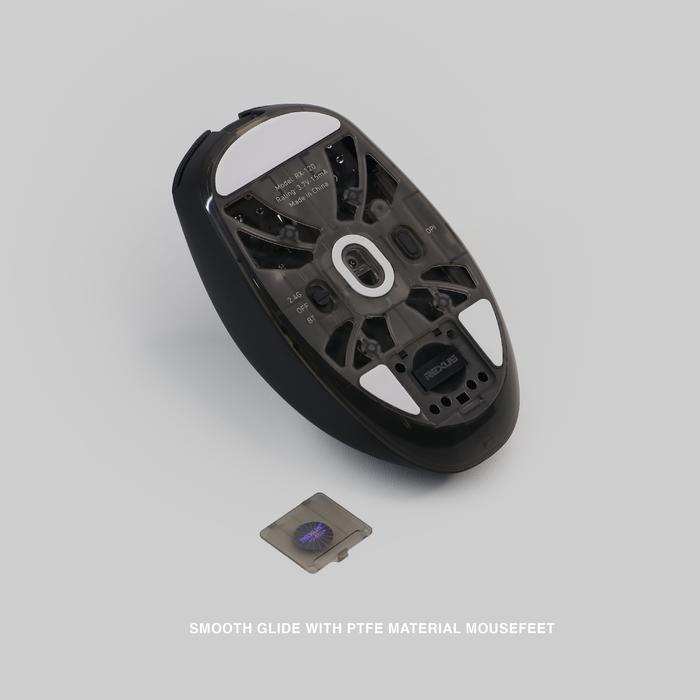 Mouse Gaming Rexus RIVA RX-120 - Lightweight Triple Connection - Image 4