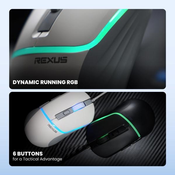Mouse Gaming Rexus Xierra G15 - G 15 Macro Gaming Mouse - Image 5