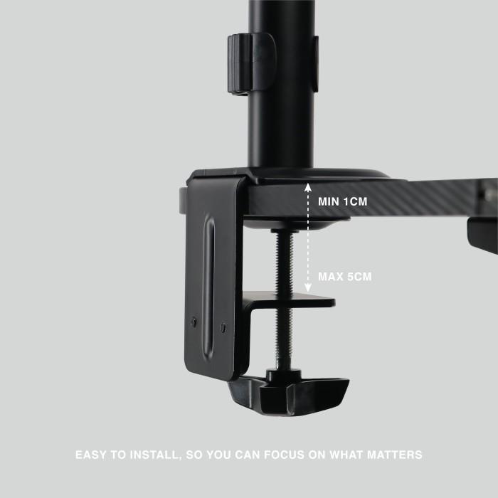 Rexus DBM-02 - Desk Mount Bracket Arm LED Monitor 17 - 32" Inch - Image 2
