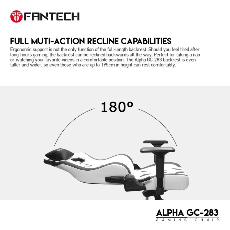 Fantech Alpha GC-283 Gaming Chair - kursi gaming - Image 4