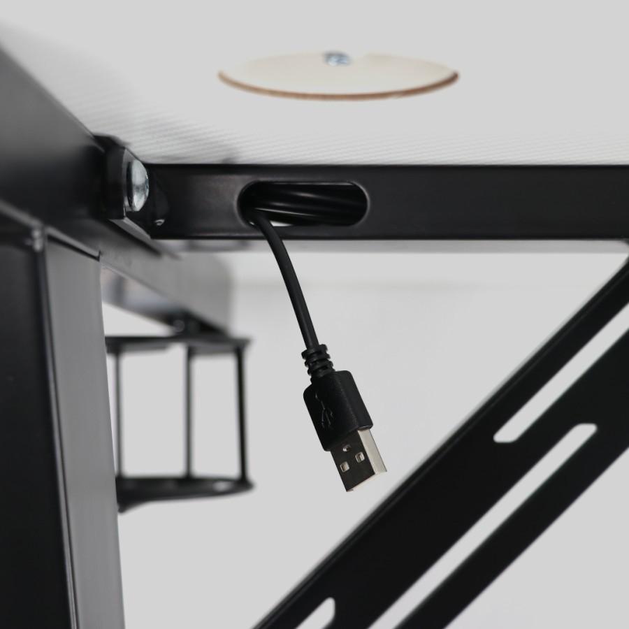 Rexus Dira RGB Desk - Meja gaming - Image 2