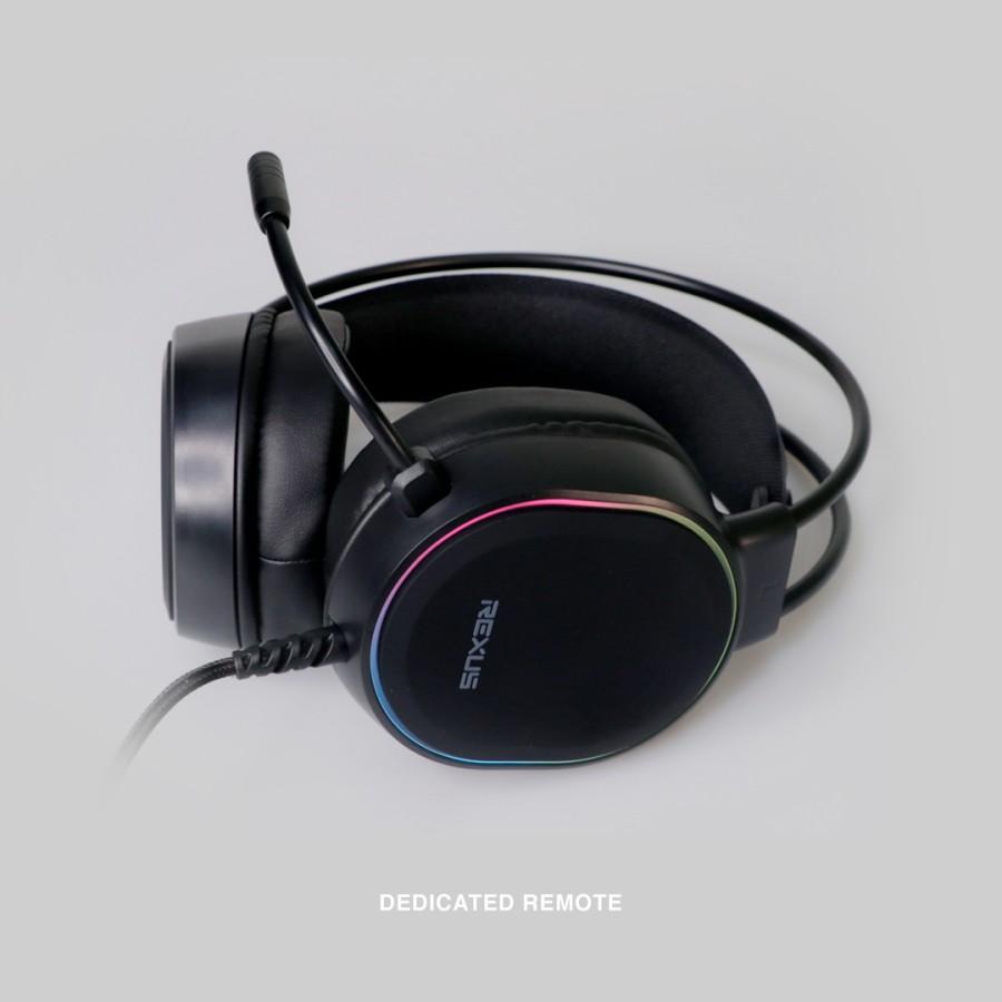 Headset Gaming Rexus Thundervox HX9 - Headphone RGB 7.1 Surround - Image 3