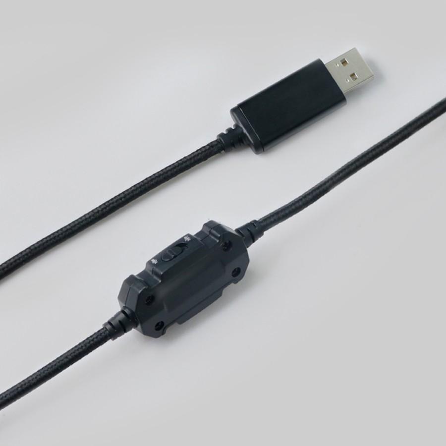 Headset Gaming Rexus Thundervox HX9 - Headphone RGB 7.1 Surround - Image 4