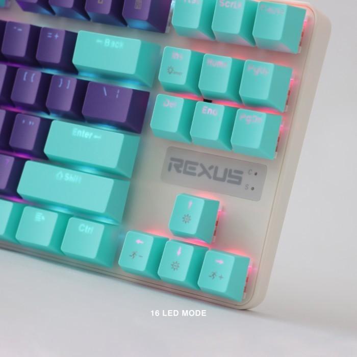 Rexus Combo AYAKA Series TKL - Mechanical Gaming Keyboard Mousepad - Image 4