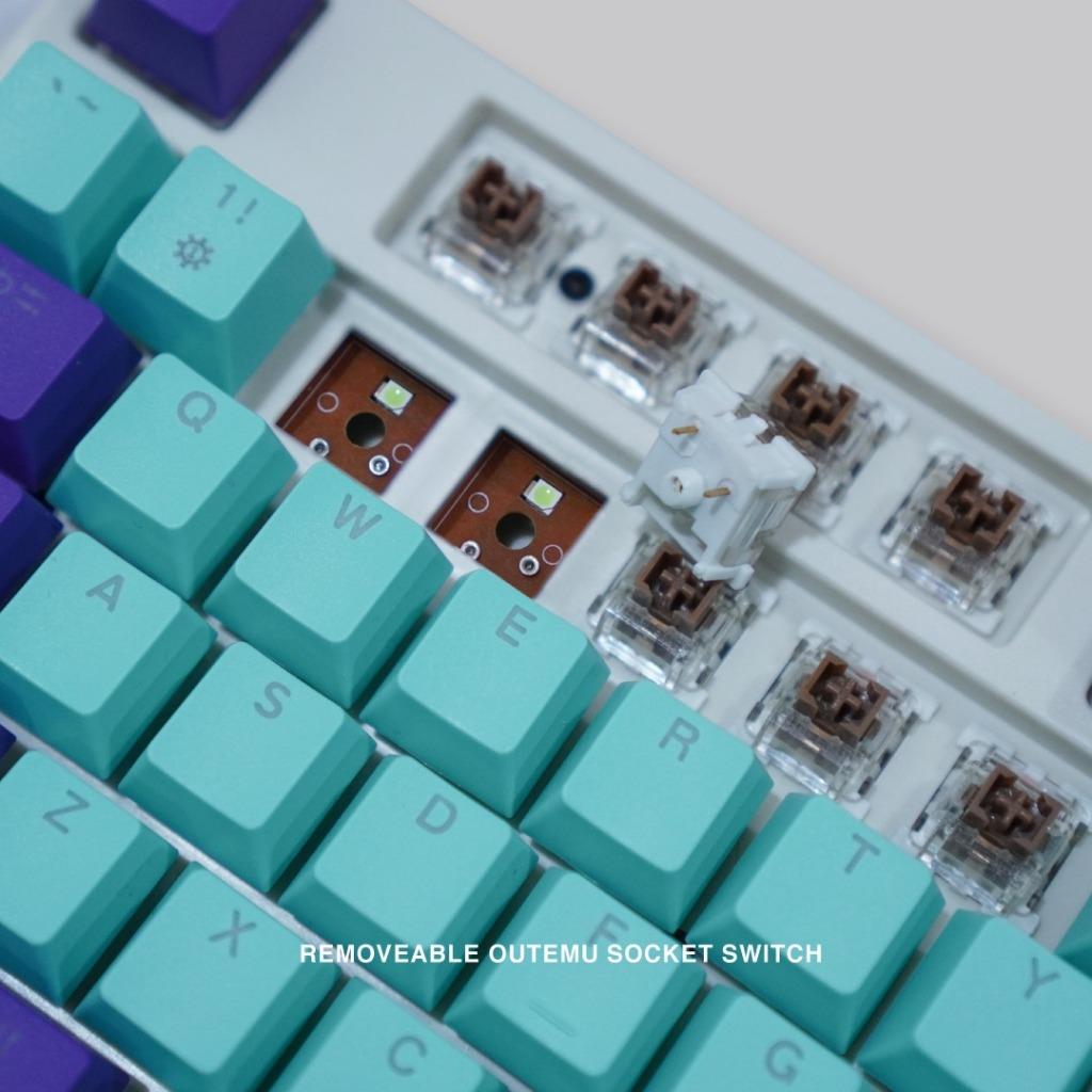 Rexus Combo AYAKA Series TKL - Mechanical Gaming Keyboard Mousepad - Image 6