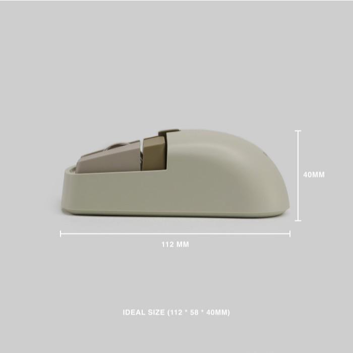 Mouse Rexus QB400 Office Wireless Bluetooth - Dual Mode Mouse - Image 4
