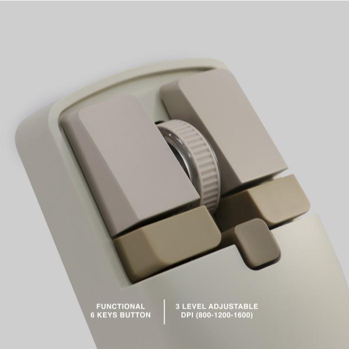 Mouse Rexus QB400 Office Wireless Bluetooth - Dual Mode Mouse - Image 6