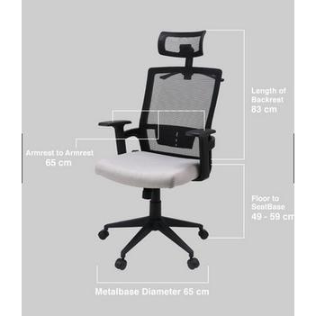 Rexus Ergonomic Office Chair NC-1 / NC1 - Kursi Kantor - Image 2