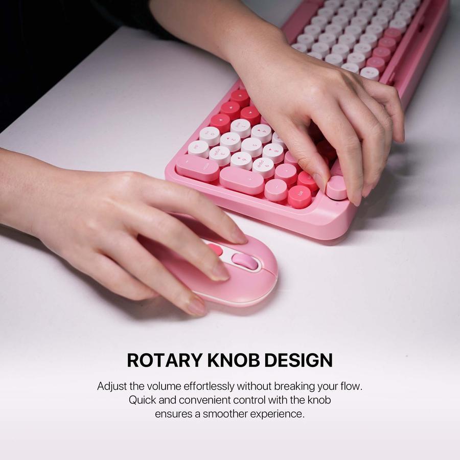 Fantech GO MOCHI101 WK899 Wireless Keyboard + Mouse - Image 3