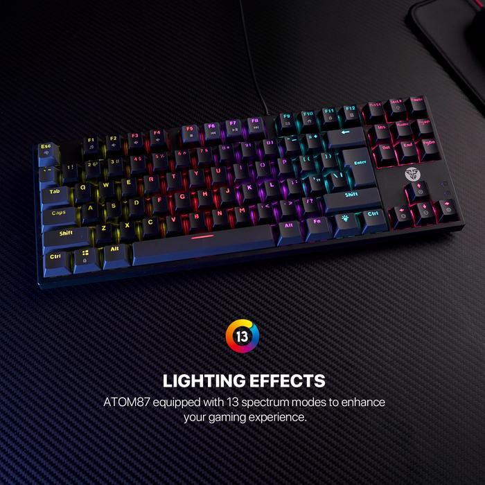 Fantech ATOM MK876 V2 SUMI RGB TKL - 75% Mechanical Gaming Keyboard - Image 5