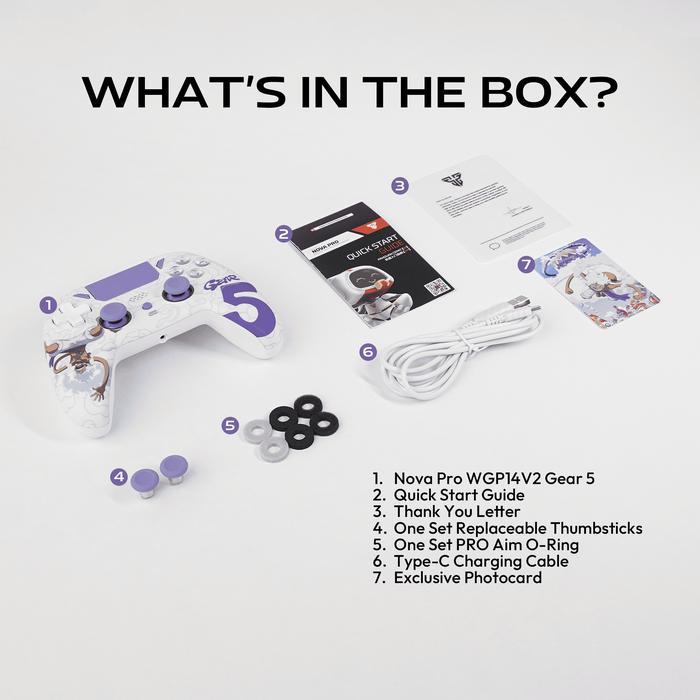 Fantech X One Piece Exclusive Edition NOVA PRO WGP14 V2 - Multi-platform Wireless Joystick - Image 7