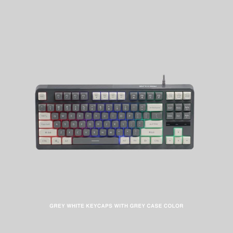 Keyboard Gaming Membrane Rexus Battlefire K87M TKL RGB LED - Image 5