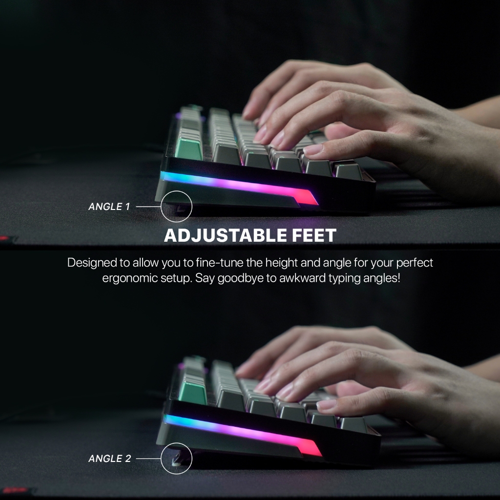 Fantech MK913 ATOM PRO83 RGB Wireless - 75% Mechanical Gaming Keyboard - Image 2
