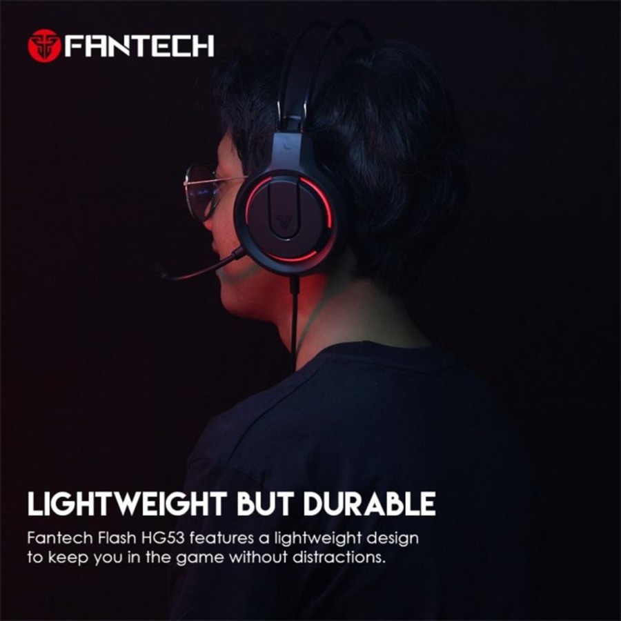 Headphone Gaming Fantech Mars HQ53 - Headset Fantech HQ-53 - Image 5