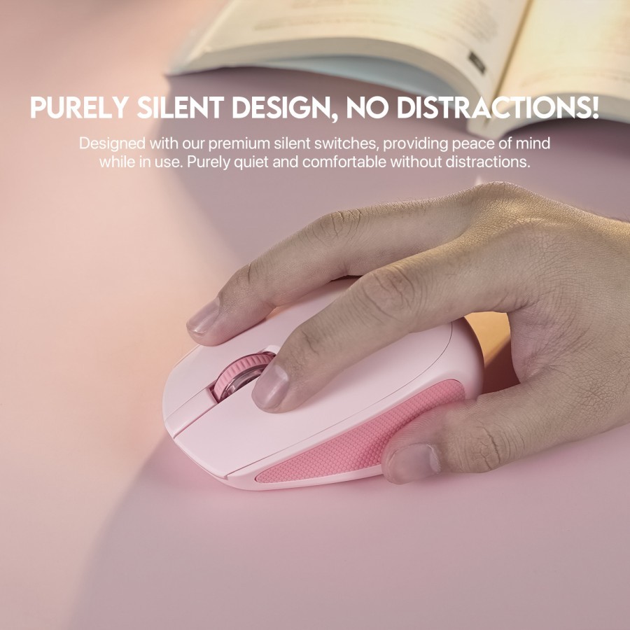 Fantech GO W193 Mouse Dual Connection Wireless & Bluetooth - Image 2