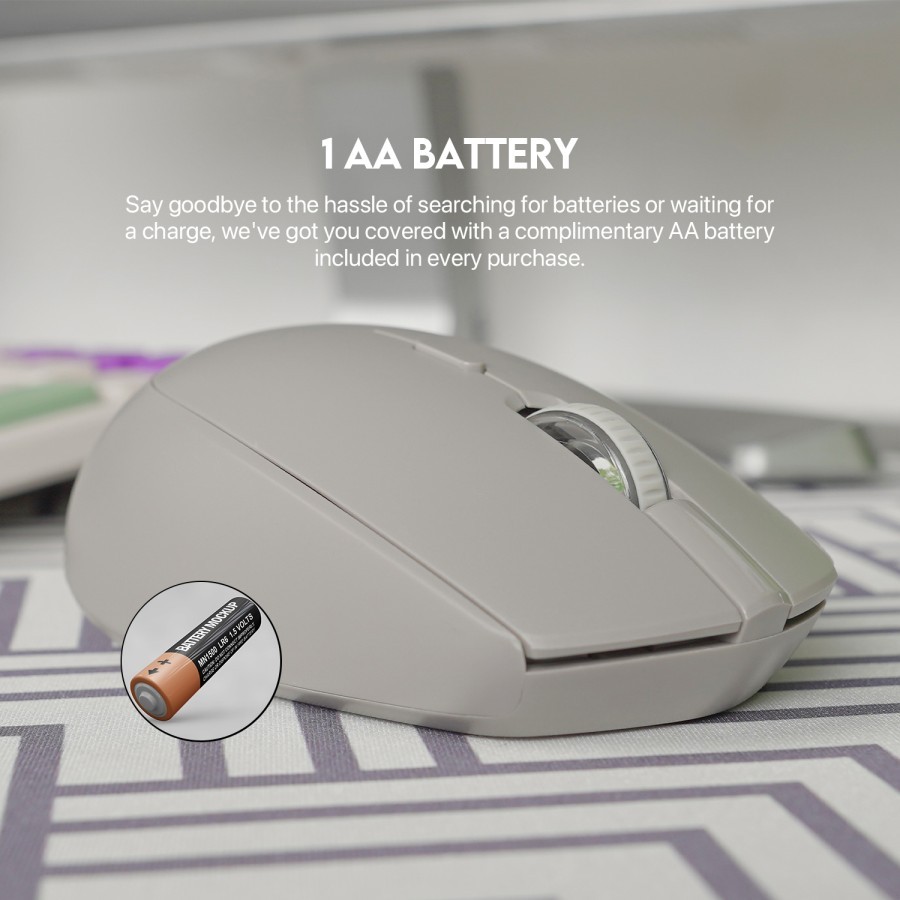 Fantech GO W193 Mouse Dual Connection Wireless & Bluetooth - Image 3