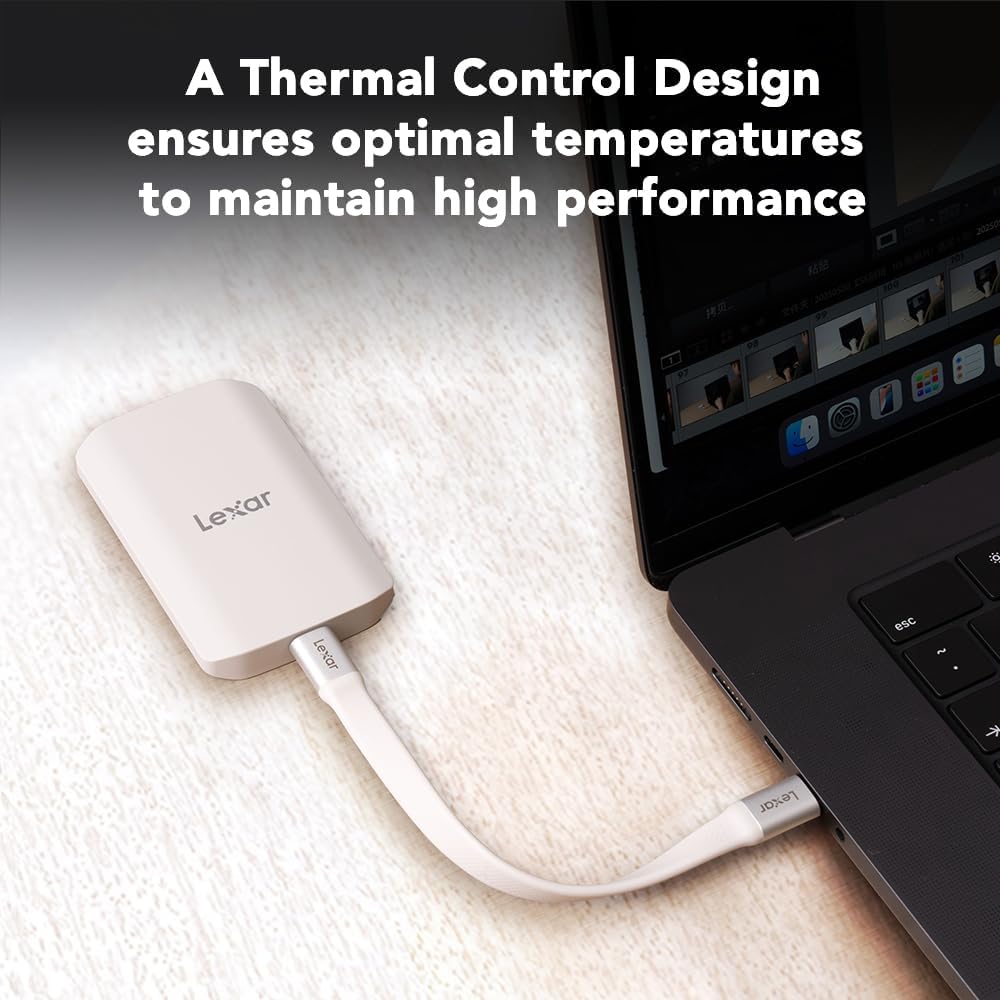 Lexar ES5 Magnetic SSD External Portable 1TB - 1 TB USB-C 3.2 - Image 6