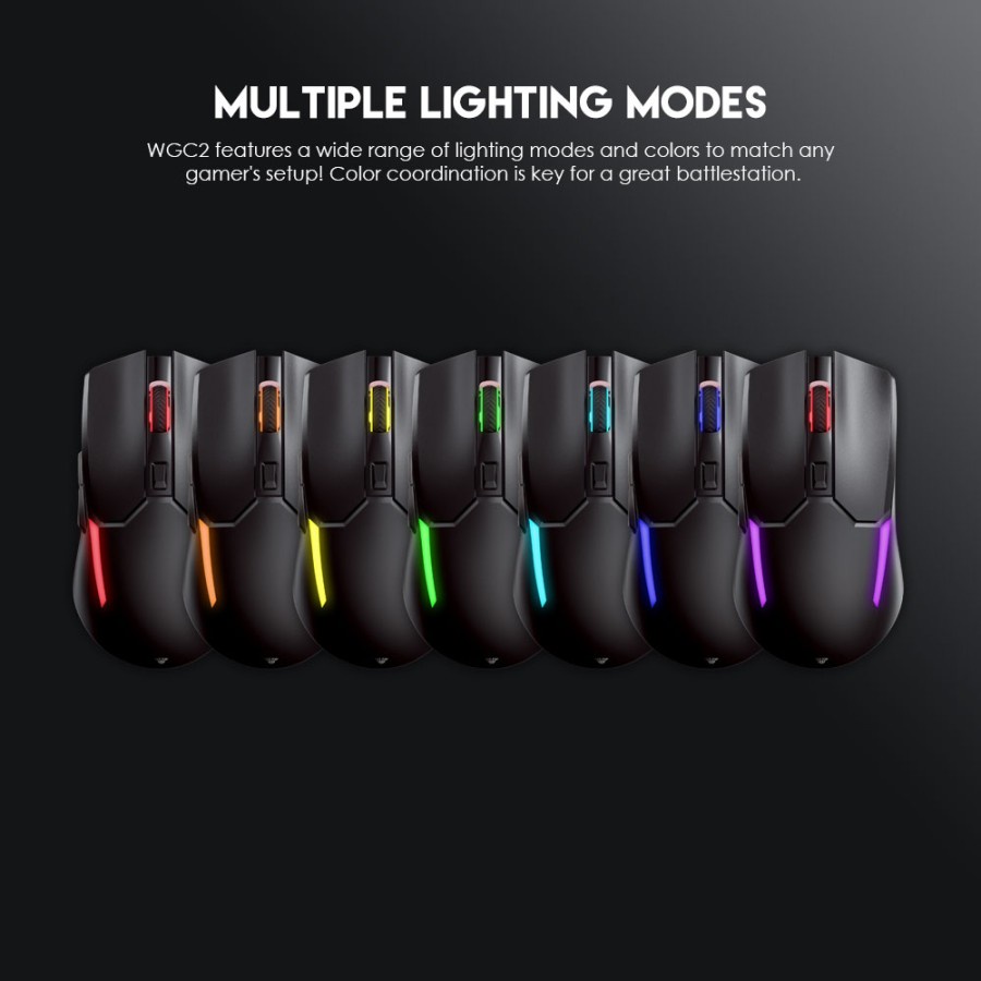 Mouse Gaming Wireless Fantech Venom II WGC2 Rechargeable - Image 4