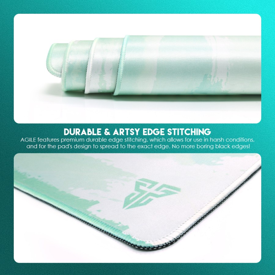 Mousepad Fantech Agile MP904 - Mint Edition - Image 4