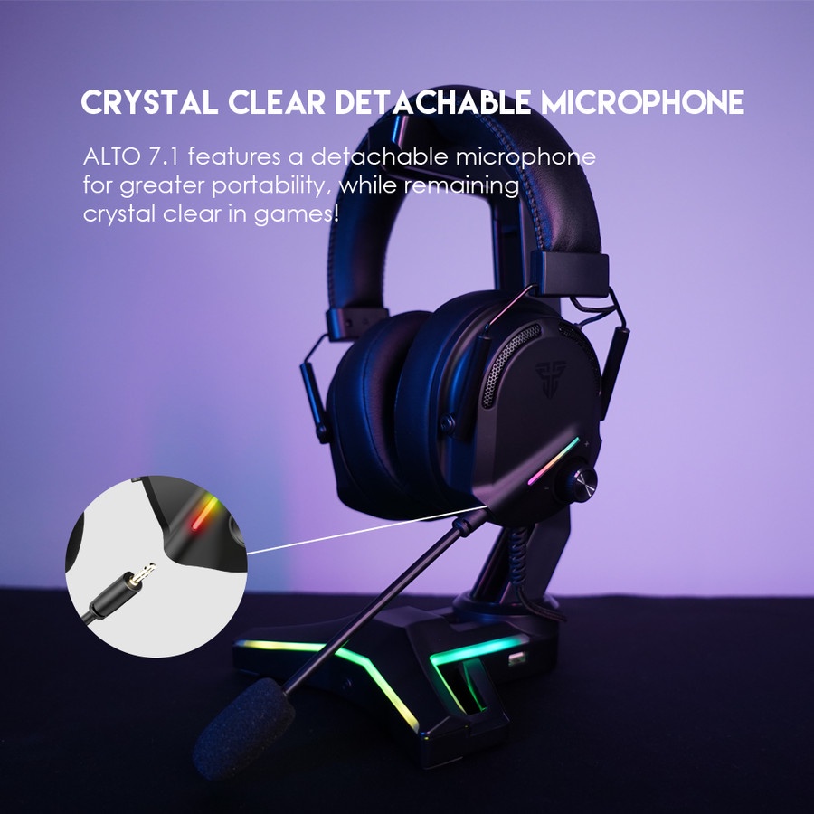 Headphone Gaming Fantech Alto 7.1 HG26 RGB - Headset Fantech HG-26 - Image 2