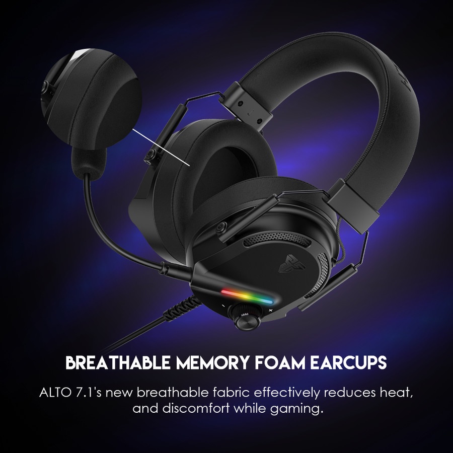Headphone Gaming Fantech Alto 7.1 HG26 RGB - Headset Fantech HG-26 - Image 4